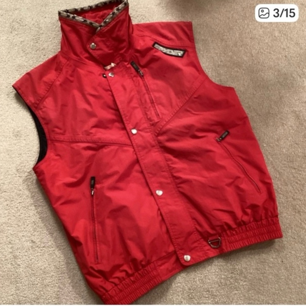 Men's Red Spyder vest - Picture 7 of 9